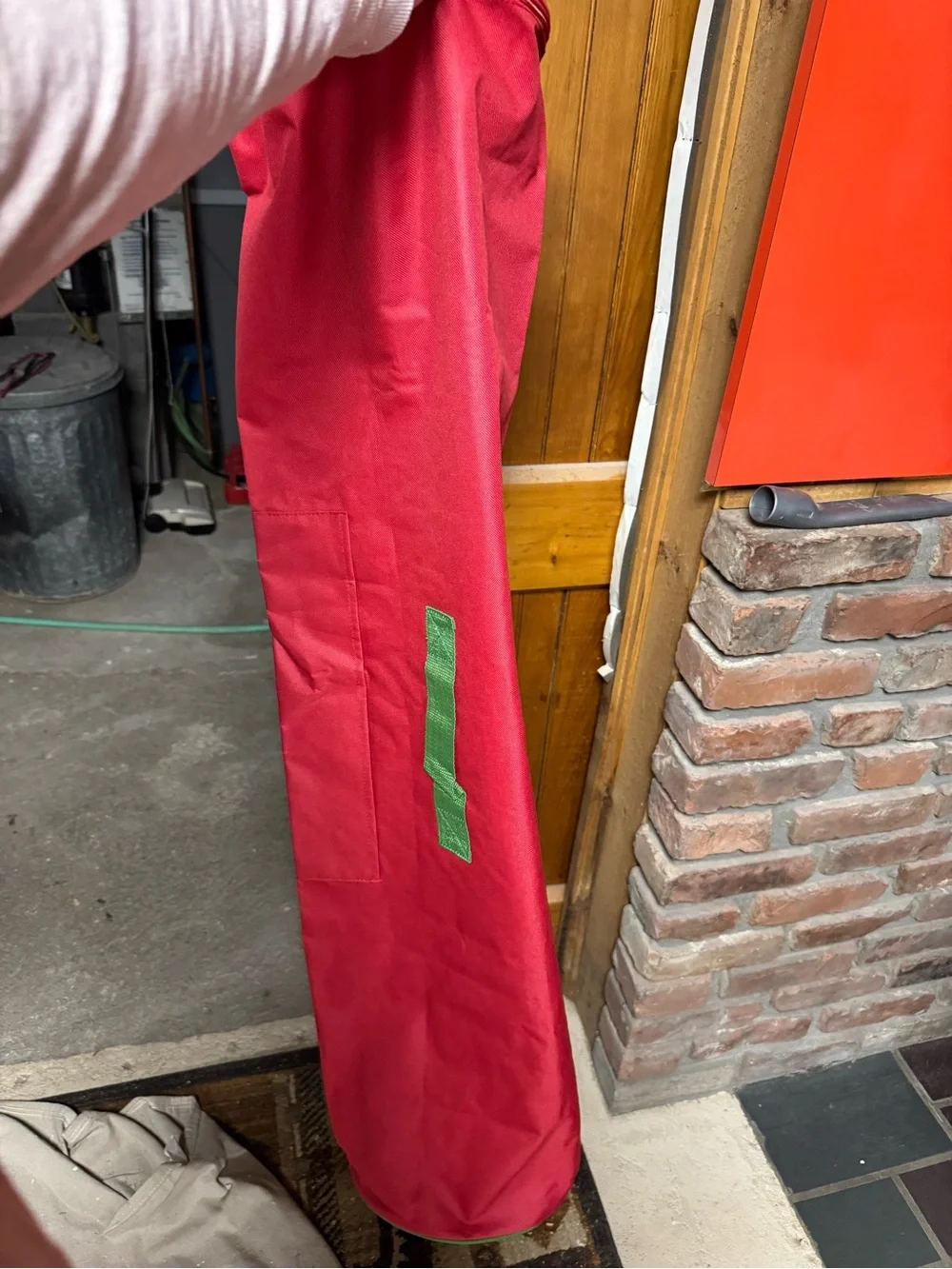 Men's Red Work Pants - Classic Straight Fit